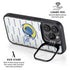 NFL Los Angeles Rams White Logo Blast iPhone 13 Pro Kickstand Case
