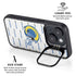 NFL Los Angeles Rams White Logo Blast iPhone 14 Plus Kickstand Case