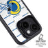 NFL Los Angeles Rams White Logo Blast iPhone 14 Plus Kickstand Case