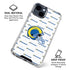 NFL Los Angeles Rams White Logo Blast iPhone 15 Clear Case