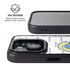 NFL Los Angeles Rams White Logo Blast iPhone 15 Kickstand Case