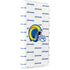 NFL Los Angeles Rams White Logo Blast iPhone 15 Plus Folio Case