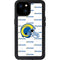 NFL Los Angeles Rams White Logo Blast iPhone 15 Plus Waterproof Case