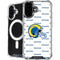 NFL Los Angeles Rams White Logo Blast iPhone 16 MagSafe Case