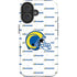 NFL Los Angeles Rams White Logo Blast iPhone 16 Plus Magsafe Impact Case