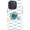 NFL Los Angeles Rams White Logo Blast iPhone 16 Pro Impact Case