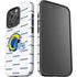 NFL Los Angeles Rams White Logo Blast iPhone 16 Pro Impact Case