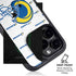 NFL Los Angeles Rams White Logo Blast iPhone 16 Pro Kickstand Case