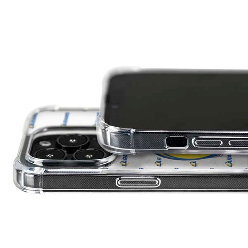 NFL Los Angeles Rams White Logo Blast iPhone 16 Pro MagSafe Case
