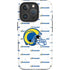NFL Los Angeles Rams White Logo Blast iPhone 16 Pro Magsafe Impact Case