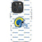 NFL Los Angeles Rams White Logo Blast iPhone 16 Pro Max Impact Case