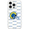 NFL Los Angeles Rams White Logo Blast iPhone 16 Pro Skin
