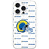 NFL Los Angeles Rams White Logo Blast iPhone 16 Pro Skin