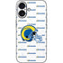 NFL Los Angeles Rams White Logo Blast iPhone 16 Skin