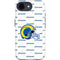 NFL Los Angeles Rams White Logo Blast iPhone 16e Impact Case
