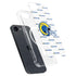 NFL Los Angeles Rams White Logo Blast iPhone 16e MagSafe Case