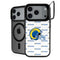 NFL Los Angeles Rams White Logo Blast iPhone 18 Pro Kickstand Case