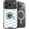 NFL Los Angeles Rams White Logo Blast iPhone 18 Pro Max MagSafe Case
