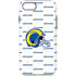 NFL Los Angeles Rams White Logo Blast iPhone Cases