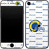 NFL Los Angeles Rams White Logo Blast iPhone 8 Skin