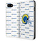 NFL Los Angeles Rams White Logo Blast iPhone SE (2nd & 3rd Gen) Folio Case