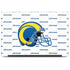 NFL Los Angeles Rams White Logo Blast Dell Latitude Skin