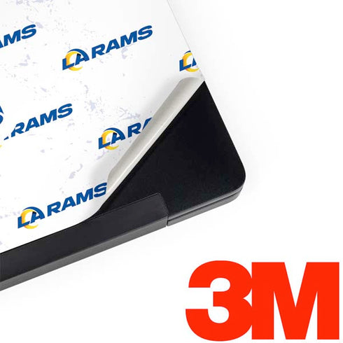NFL Los Angeles Rams White Logo Blast Dell Latitude Skin