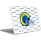 NFL Los Angeles Rams White Logo Blast Apple MacBook Air Skin