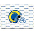 NFL Los Angeles Rams White Logo Blast Apple MacBook Pro 16-inch Skin