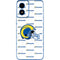 NFL Los Angeles Rams White Logo Blast Moto G Play 4G (2024) Skin