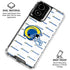 NFL Los Angeles Rams White Logo Blast Moto G Power 5G (2024) Clear Case