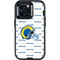 NFL Los Angeles Rams White Logo Blast Otterbox Defender iPhone Skin