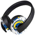 NFL Los Angeles Rams White Logo Blast PlayStation 4 Gold Wireless Headset Skin