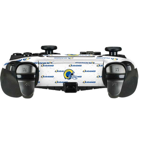 NFL Los Angeles Rams White Logo Blast PlayStation Scuf Vantage 2 Controller Skin