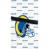 NFL Los Angeles Rams White Logo Blast PS5 Pro Console Skin