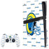 NFL Los Angeles Rams White Logo Blast PS5 Pro Disk Bundle Skin