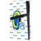NFL Los Angeles Rams White Logo Blast PS5 Pro Disk Console Skin