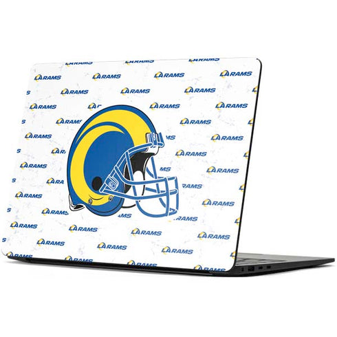 NFL Los Angeles Rams White Logo Blast Surface Laptop 7 13.8in Skin