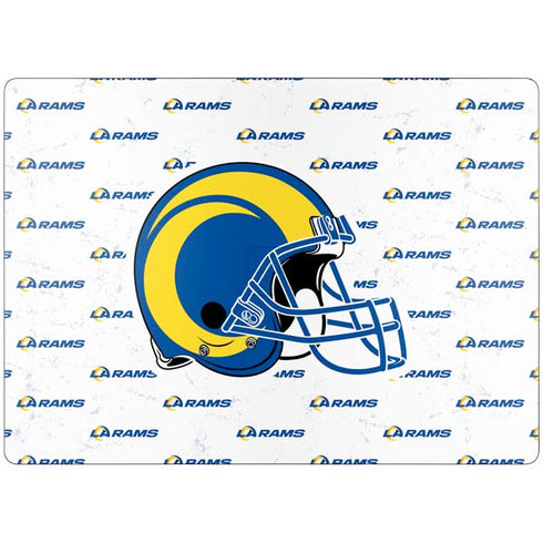 NFL Los Angeles Rams White Logo Blast Surface Laptop 7 13.8in Skin