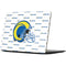 NFL Los Angeles Rams White Logo Blast Surface Laptop 7 15in Skin