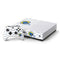 NFL Los Angeles Rams White Logo Blast Xbox One S Console and Controller Bundle Skin