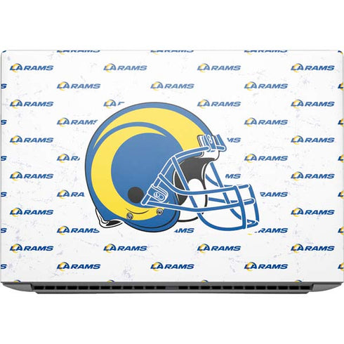 NFL Los Angeles Rams White Logo Blast HP ZBook Fury 16 G10 Skin