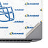NFL Los Angeles Rams White Logo Blast HP ZBook Fury 16 G10 Skin