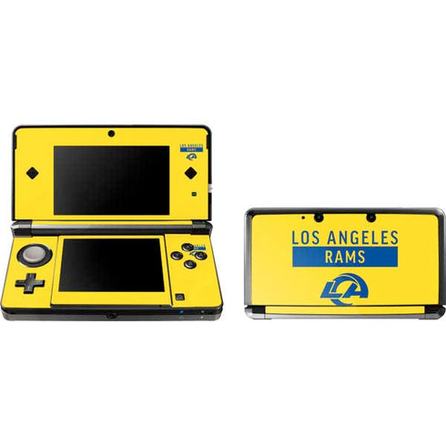 NFL Los Angeles Rams White Performance Series Nintendo Skins