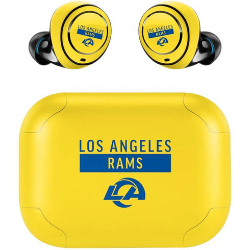 NFL Los Angeles Rams White Performance Series Amazon Echo Buds Skin
