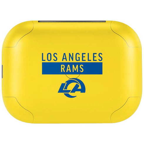 NFL Los Angeles Rams White Performance Series Amazon Echo Buds Skin