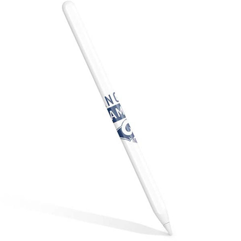 NFL Los Angeles Rams White Performance Series Apple Pencil (2nd Gen 2019) Skin