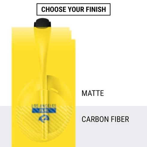 NFL Los Angeles Rams White Performance Series Bose Noise Cancelling Headphones 700 Skin