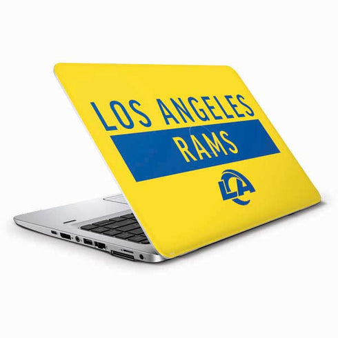 NFL Los Angeles Rams White Performance Series HP Elitebook Skin