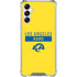 NFL Los Angeles Rams White Performance Series Gabb Phone 4 Clear Case